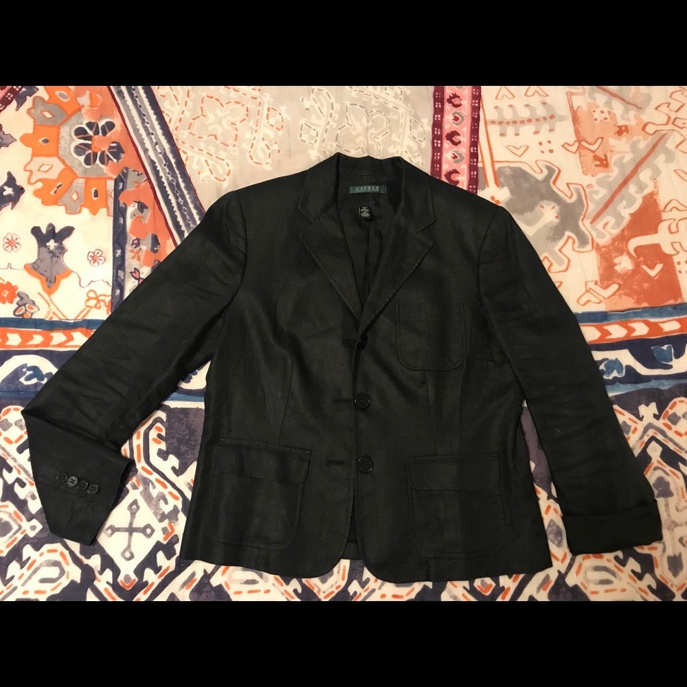 Ralph Lauren Linen Blazer - Picture 3 of 8